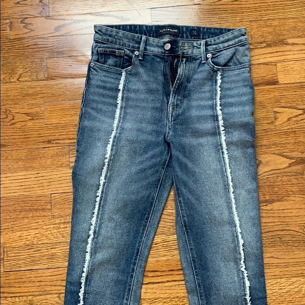 Lucky brand high rise jeans